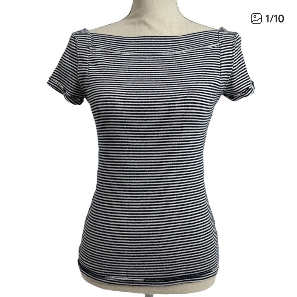 We The Free Classic Striped Short Sleeve Tee